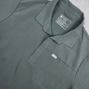 FIGS Technical Collection Large Polo Shirt Top Pockets